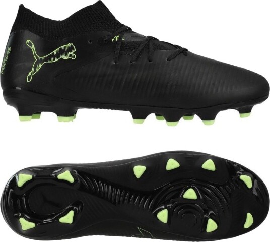 PUMA Future 8 Pro FG/AG Eclipse   PUMA Svart/Grønn/Green Barn størrelse 28