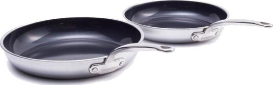 GreenPan Barcelona Stekepannesett 24 cm og 28 cm Svart GreenPan Barcelona Stekepannesett 24 cm og 28 cm Svart