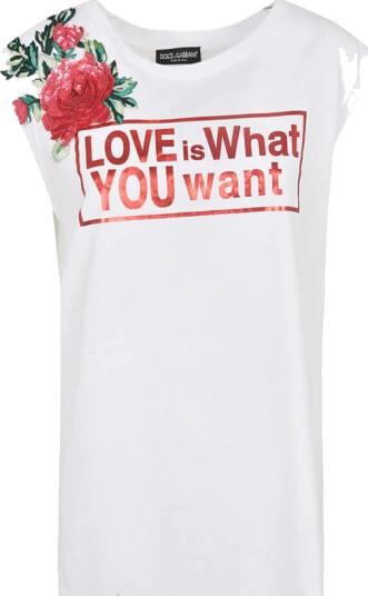 Dolce & Gabbana Dame Topper Hvit XS,