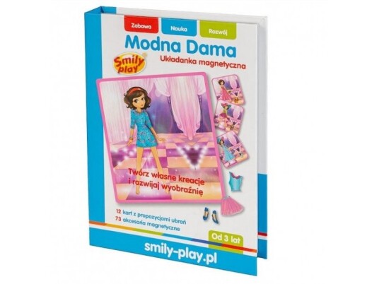 Smily Play Magnetic Puzzle Fashion Lady 3+ Smily Play Smily Play Magnetic Puzzle Fashion Lady 3+ Smily Play
