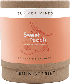 Teministeriet Summer Vibes Sweet Peach 40 g.