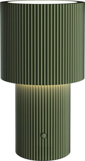 Iluma Bordlampe Bærbar Olivengrønn