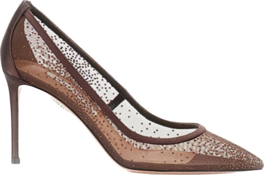 Aquazzura Dame Sko Brun 36 EU,