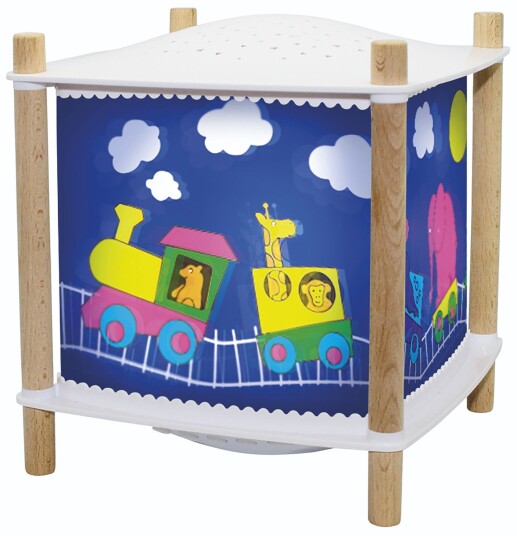 Trousselier Magic Night Light m/Musikk 4 sengetidssanger Tog Trousselier Magic Night Light m/Musikk 4 sengetidssanger Tog