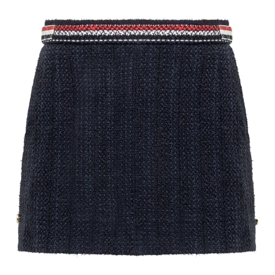 Thom Browne, Dame, Skjørt, Blå, S,