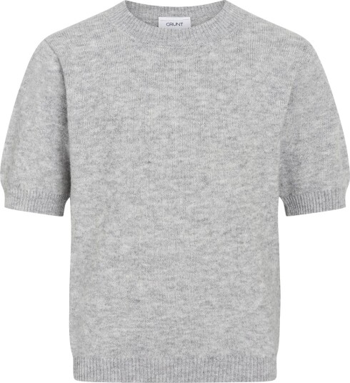 Grunt T skjorte   Strikk   GRIsa   Grey   Grunt   10 år 140   T skjorte   Grå