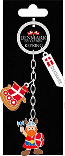 Hisab/Joker Suvenir Nøkkelring Denmark Viking 57086