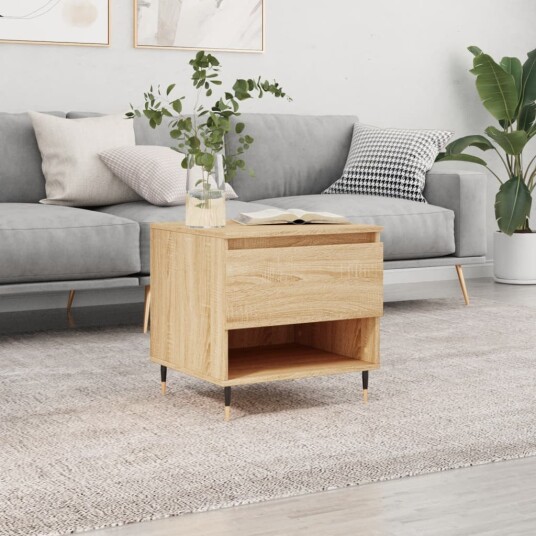Salongbord sonoma eik 50x46x50 cm konstruert tre 8721012112094