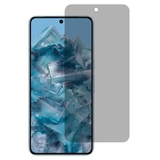 INCOVER Google Pixel 9 / 9 Pro Skjermbeskytter i Glass m. Privacy - Full-fit - Svart Kant INCOVER Google Pixel 9 / 9 Pro Skjermbeskytter i Glass m. Privacy - Full-fit - Svart Kant