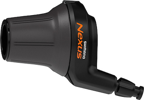 Shimano Nexus Revo grep 8 gear SL-C60018L inkl. gearwire med ytterkabel 2330mm lang sort