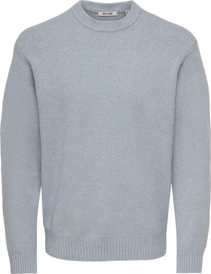 ONLY & SONS Onsjames Rlx Crew Knit Noos QUARRY XL ONLY & SONS Onsjames Rlx Crew Knit Noos QUARRY XL