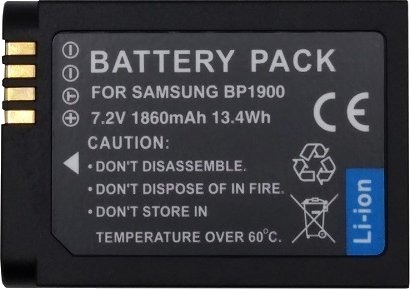 Ekstra Digital Samsung Bp1900 Batteri 1860Mah SM170951 Ekstra Digital Samsung Bp1900 Batteri 1860Mah SM170951