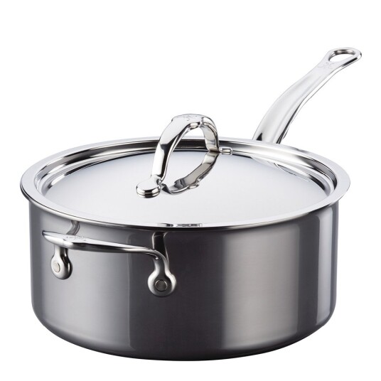 Hestan Nanobond kasserolle med lokk 3,3L stål Hestan Nanobond kasserolle med lokk 3,3L stål