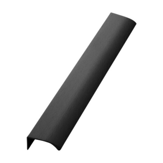 BESLAG DESIGN EDGE STRAIGHT 350 MM PROFILHÅNDTAK BØRSTET SVART 304157-11