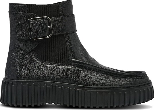 Clarks   Boots Torhill Buckle D   Svart