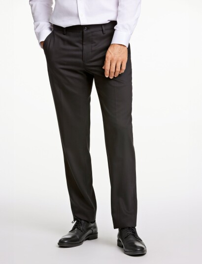 Lindbergh Black Technical Stretch Pants Combi Suit Black 50