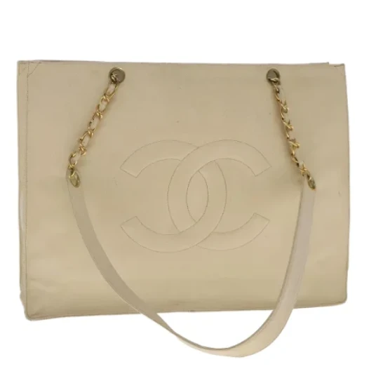 Chanel Vintage Dame Beige