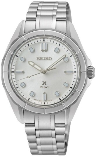 Seiko Dameklokke SUR595J1 Prospex Sølvfarget/Stål Ø34 mm