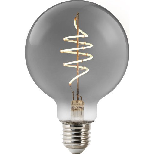 Smartpære E27 4,7W 1800 Kelvin 100 Lumen 95 mm Røykfarget