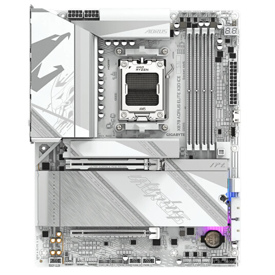 Gigabyte AORUS ELITE X3D Hovedkort AM5 DDR5 med Ethernet, WiFi og Bluetooth Gigabyte AORUS ELITE X3D Hovedkort AM5 DDR5 med Ethernet, WiFi og Bluetooth