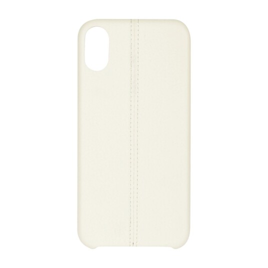 ESSENTIALS IPHONE XR STRIPE DEKSEL, HVIT
