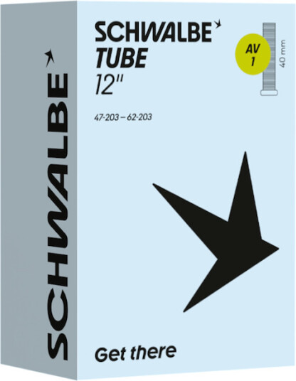 Schwalbe slange 12"x1,75-2,50 (47/62-203) 40mm bilventil