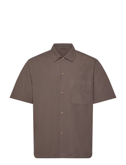 Garment Project Holiday Shirt - Elephant - Brown - S
