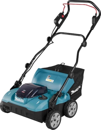 Makita 40V 38 cm Batteridrevet Plenlufter med Gressoppsamler