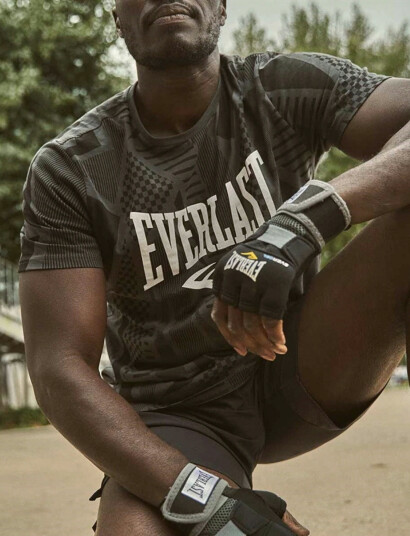 EVERLAST Evergel Handwraps - Black - M
