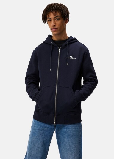 J.lindeberg Alpha Zip Hood Jl Navy Xxl Hoodies