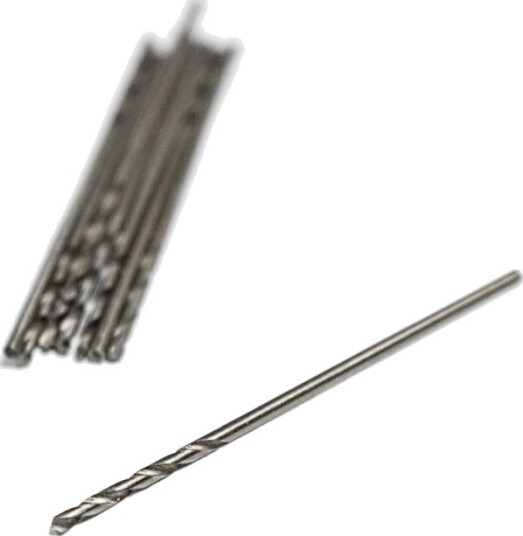 Forsage Bor-Sett 1,5 Mm 10 Stk, Bor Til Metall (I Plastkoffert)