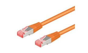 Goobay Cat 6Ackoblingskabel S/Ftp Pimf Oransje Kabellengde 10 M