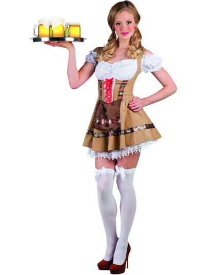 Pent Oktoberfestkostyme til Dame