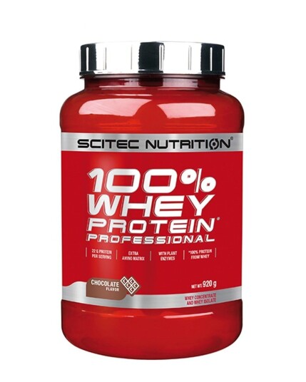 Scitec 100% Whey Protein Professional 920g - Chocolate hazelnut