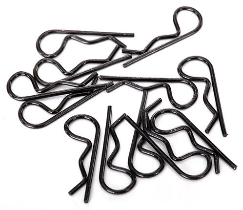 Traxxas 1834A Body Clips Standard Black 12 Traxxas 1834A Body Clips Standard Black 12