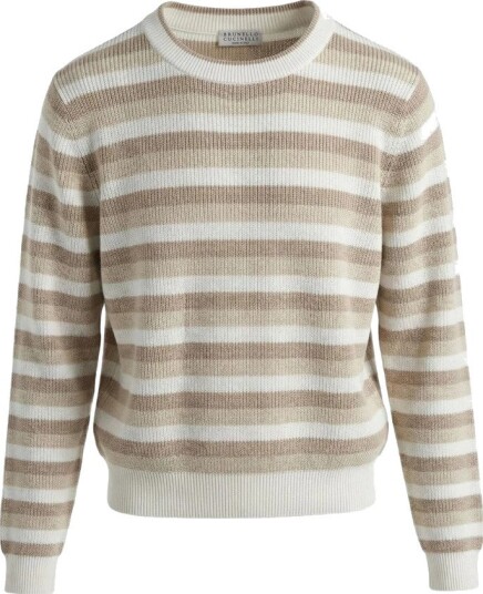 Brunello Cucinelli Dame Strikkevarer Beige M,