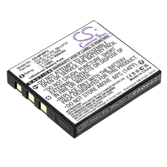 Praktica I8 batteri (850 mAh 3.7 V)