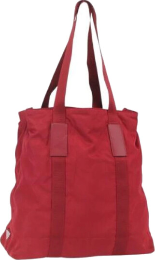 Prada Vintage Dame Rød