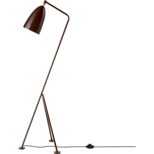 GUBI Grossman Collection Gulvlampe Gulvlampe Blank Brun GUBI Grossman Collection Gulvlampe Gulvlampe Blank Brun