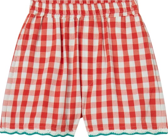 Stella McCartney Kids Shorts   Rød/Hvit Rutet   Stella McCartney Kids   12 år 152   Shorts