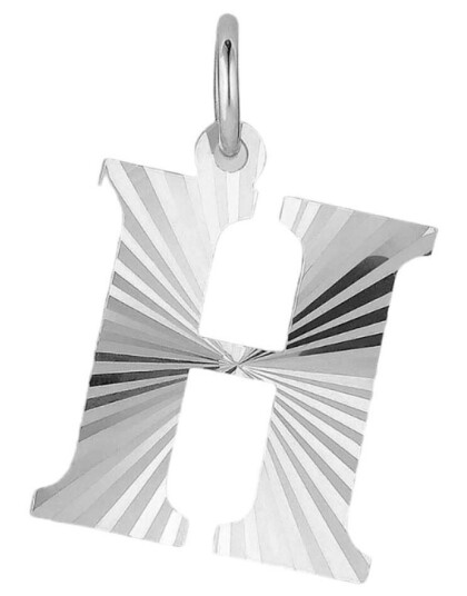 Jane Kønig Reflection Letters H Anheng Sølv RL001-S-AW2000_H - Unisex - 925 sterling silver Jane Kønig Reflection Letters H Anheng Sølv RL001-S-AW2000_H - Unisex - 925 sterling silver