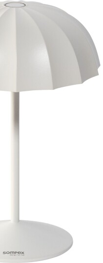 Sompex OMBRELLINO LED bordlampe 28cm 2,5W 2700 3000K   Hvit