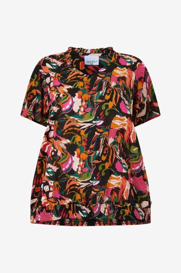 Zhenzi - Bluse Gody 758-Blouse S/S - Rosa