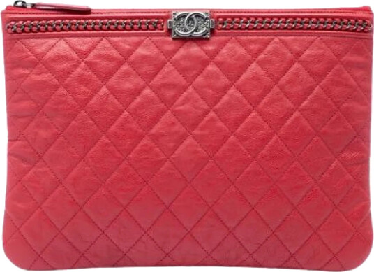 Chanel Vintage Dame Rød Chanel Vintage Dame Rød
