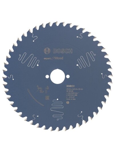 Bosch Sirkelsagblad Expert for Wood 225 x 30 x 2,6 mm, 48