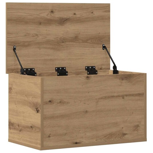 Oppbevaringsboks med Lokk Artisan Eik 60x35x35 cm Ingeniørtre Oppbevaringsboks med Lokk Artisan Eik 60x35x35 cm Ingeniørtre