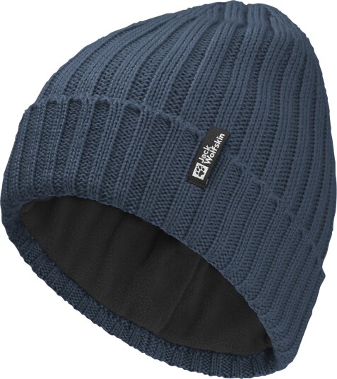 Jack Wolfskin Rib Knit Beanie Midnight Sky OneSize Jack Wolfskin Rib Knit Beanie Midnight Sky OneSize