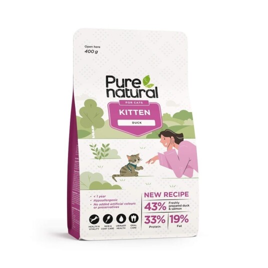 Purenatural Cat Kitten Duck (400 G) Purenatural Cat Kitten Duck (400 G)