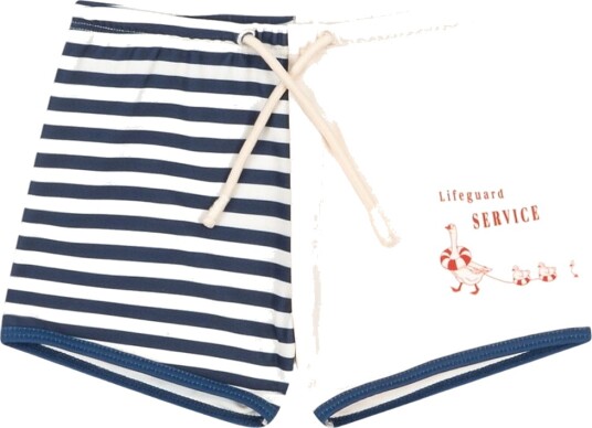 Konges Sløjd Badebukser Aster Marine Stripe Konges Sløjd 9 10 år 134 140 Badetøy Blå Hvit
