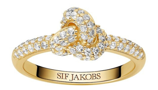 Sif Jakobs Jewellery Imperia Piccolo Ring Forgylt Sølv Sterling 925 56 Eurosize Sif Jakobs Jewellery Imperia Piccolo Ring Forgylt Sølv Sterling 925 56 Eurosize